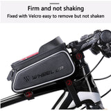1 PC Wheel Up MTB Bicycle Front Bag Waterproof Bike Frame Saddle Phone Case