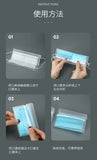 1 PC Mask Storage Pocket Mask Holder Easy to use Portable Water Dustproof Face Masks Folder Clip