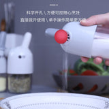 Multifunctional spoon cap integrated seasoning bottle 2 in 1 moisture proof sealed tank in kitchen Household salt bottle