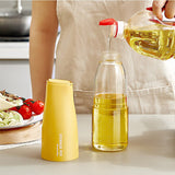Olive Oil Bottle Sprayer Wine Pourer Sauce Boat Nozzle Liquor Oil Dispenser ASB Lock Leak-Proof Plug Bottle Stopper Kitchen Tool