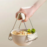 Anti scalding clip, bowl holder, household kitchen silicone bowl holder, anti slip clip