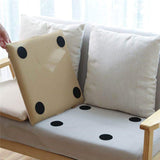 5Pcs Bed Sheet Carpet Strong Self Adhesive Fastener Anti Slip Dots Stickers