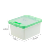 10KG Food Grade PP Rice Storage Rice Box Dispenser Ceral Storage Box
