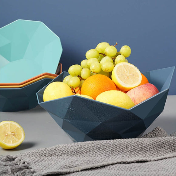 Household fruit tray, living room coffee table, creative fruit bowl, plastic candy tray, dried fruit tray, snack tray, fruit basket