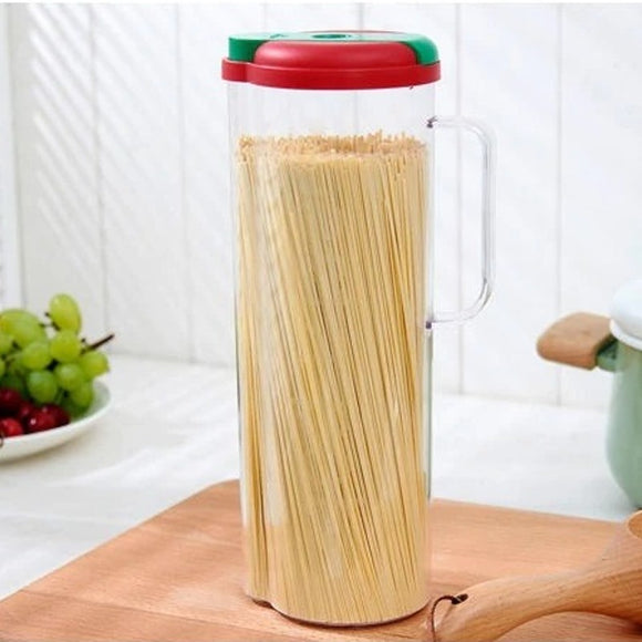 Noodle tube noodle cans food sealed cans noodle storage tube plastic cans whole grains bucket noodle storage tank