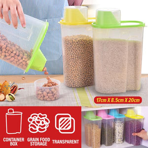 Grain Seasoning Food Storage Container Box