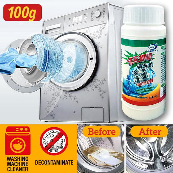 [ 100g ] Washing Machine Drum Decontamination Cleaning Powder Agent