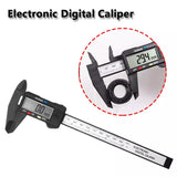 Digital Caliper Carbon Fiber Composite Measure Measuring LCD Electronic Vernier Micrometer Tools