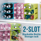 [ 2 SLOT ] Kitchen Stacking Bottle Holder Organizing Storage