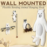 Wall Mounted Flexible Easy Bending Animal Hanging Hook