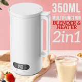 350ml Multifunction Smart Electric Mini Soy Milk Blender & Heater [ 400W ]