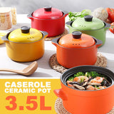 [ 3.5L ] Healthy Ceramic Casserole Cooker Pot