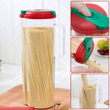 Noodle tube noodle cans food sealed cans noodle storage tube plastic cans whole grains bucket noodle storage tank