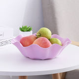 Creative household fruit plate plastic candy plate dried fruit plate snack plate small fruit plate