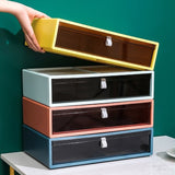 Desktop drawer storage box file stationery miscellaneous sorting box office desk shelf jewelry cosmetic storage box
