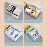 Collapsible storage box storage box plastic box car box book box storage box book dormitory student storage