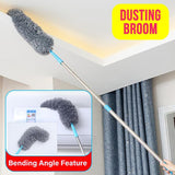[ 5 IN 1 ] Multifunction Interchanging Multiuse Household Cleaning Kit Set [ Broom / Sweeper / Duster Broom / Duster Board / Hanger Rod ]