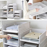 Household Foldable Home Storage Rack Shelf Drawer [ 1pc ]