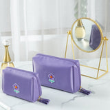 Mini cosmetic bag small portable carry-on bag cute compact cosmetic lipstick storage bag