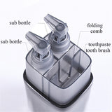 6pcs/set Travel Toothbrush Cup Box Outdoor Toothpaste Storage Case Comb Holder Make Up Toiletries Organizer Bathroom Accessories