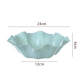 Creative household fruit plate plastic candy plate dried fruit plate snack plate small fruit plate