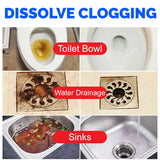 [ 500g ] Pipe Plumbing Clogging Dredging Clog Remover Cleaning Agent