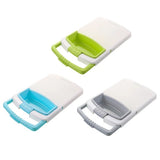 2 IN 1 Multifunction Kitchen Sink Retractable Cutting Chopping Board Water Draining Basket