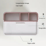 Multifunctional tissue box pumping box remote control storage box household home living room