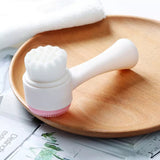 5Pcs 3D Two Side Face Wash Cleanser Brush