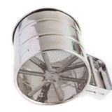 Stainless Steel Flour Sifting Sifter Sieve Strainer Cake Baking Mesh Tool Kitchen Set
