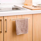 Wall-mounted Towel Rack Kitchen Cabinet Door Rag Rack