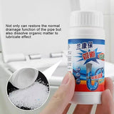 [ 110g ] Anti Clogging Cleaning Powder Agent for Dredging Pipe Sewer Pumbling