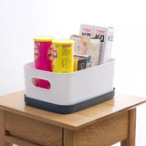 Kitchen Storage Box with Lid Makeup Organizer-20x14.5x9 cm
