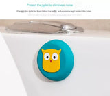 5pcs Cartoon Thickened Wall Door Handle Door Anti-collision Pad Soft Rubber Pad Door Touch Safety Child Cushion