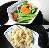 Kitchen multi-function colander&household noodles macaroni filter spoon& fishing noodle spoon& high temperature resistant& fried oil drain spoon
