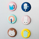 Cartoon magnetic refrigerator stickers cute message board notes magnetic stickers blackboard decoration soft magnetic stickers set