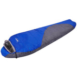 Mummy Sleeping Bag Winter Cotton Warm Tourism Sleeping Bags with Compression Sack Wearable Blanket for Camping Hiking