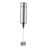 1PC Stainless Steel Electric Milk Frother Spring Whisk Head Handheld Battery Operated Foam Maker For Coffee