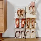 New Shoe Dormitory Simple Vertical Rack Storage Can Put Shoes Shoe Rack Thickening Bracket Home High Heels - 1pcs