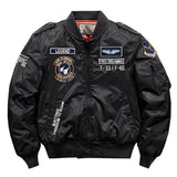 MA-1 Autumn Winter Bomber Jacket Men Military Thick Windbreaker Pilot Jackets Male Streetwear Multi-pocket Coat Chaqueta Hombre
