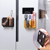 Kitchen Magnetic Tissue Box Paper Holder for Refrigerator Bathroom Storage Cookware Organizer Rack Stick To Washing Machine [ Storage box / Tissue box ]