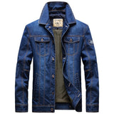 Brand Denim Jacket Men Vintage Streetwear Mens Jackets and Coats Casual High Quality Windbreaker Jeans Coats Male Size M-4XL