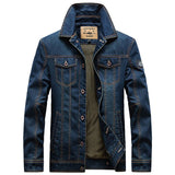 Brand Denim Jacket Men Vintage Streetwear Mens Jackets and Coats Casual High Quality Windbreaker Jeans Coats Male Size M-4XL