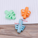 1Pcs Two-finger Grip Silicone Baby Pencil Holder Learn Writing Tools Writing Pen
