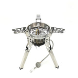 Portable Outdoor Hiking Strong Power 3800W/6800W Propane Camping Gas Stove Burner for Cooking