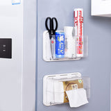 Kitchen Magnetic Tissue Box Paper Holder for Refrigerator Bathroom Storage Cookware Organizer Rack Stick To Washing Machine [ Storage box / Tissue box ]