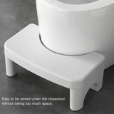 Portable Bathroom Squatting Stool Foldable Toilet Stool Convenient and Compact Great for Travel Fits All Toilets