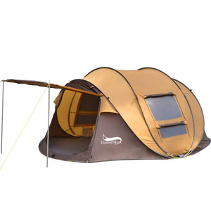 Outdoor Camping Tents 3-4 Person Automatic Pop Up Instant Tent Hiking Travelling Tourist Fishing Beach Tents Awnings