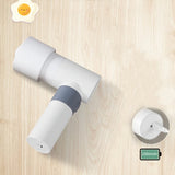 Portable USB Charging Whisk Household Wireless Electric Stainless Steel Hand-Held Whisk Mixer Milk Foamer Egg Beater
