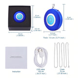 Portable Mini Air Purifier Cleaner Necklace Wearable Negative Ion Ionizer Generator USB